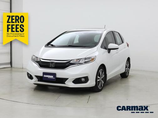 White 2019 Honda Fit EX
