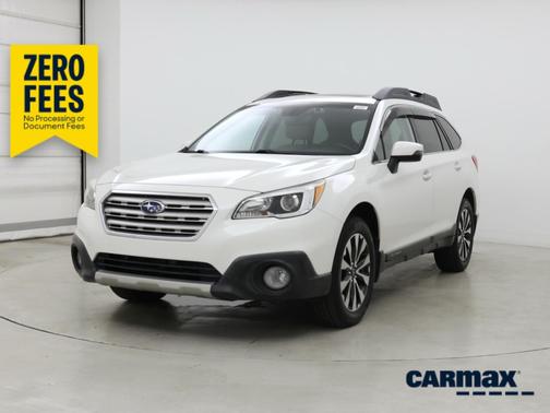 White 2017 Subaru Outback 2.5I Limited