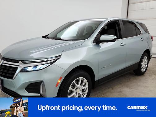 Blue 2022 Chevrolet Equinox LT