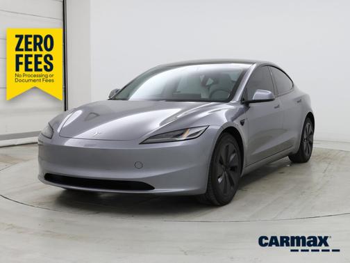 Gray 2025 Tesla Model 3 Long Range