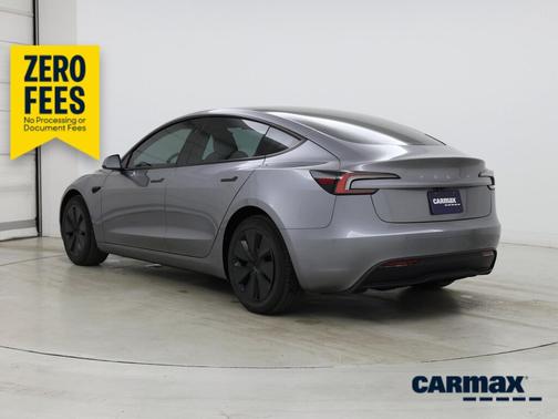 Gray 2025 Tesla Model 3 Long Range