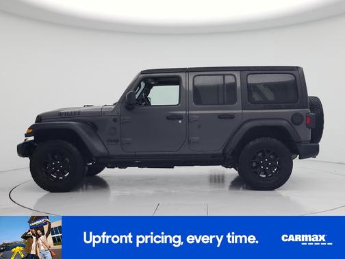 Gray 2020 Jeep Wrangler Unlimited Willys Sport