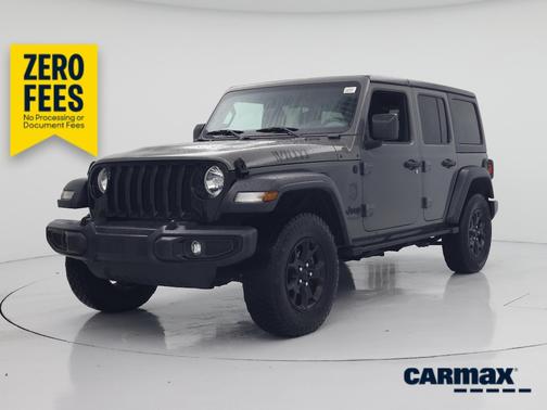 Gray 2020 Jeep Wrangler Unlimited Willys Sport
