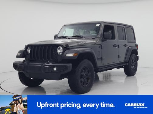 Gray 2020 Jeep Wrangler Unlimited Willys Sport