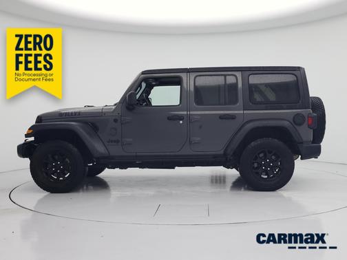 Gray 2020 Jeep Wrangler Unlimited Willys Sport