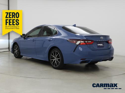 Blue 2023 Toyota Camry SE