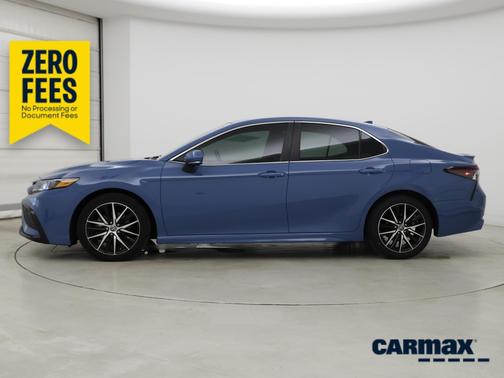 Blue 2023 Toyota Camry SE