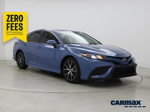 Blue 2023 Toyota Camry SE