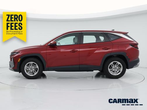 Red 2025 Hyundai TUCSON SE