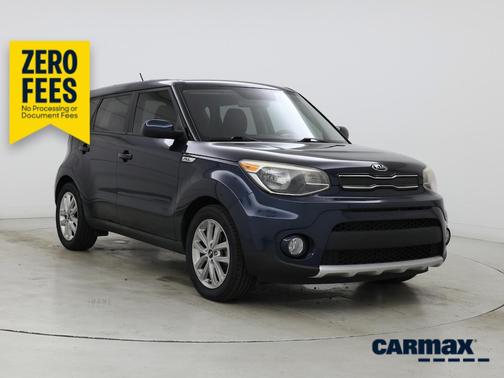 Blue 2018 Kia Soul +