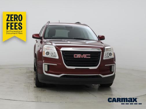 Red 2017 GMC Terrain SLE