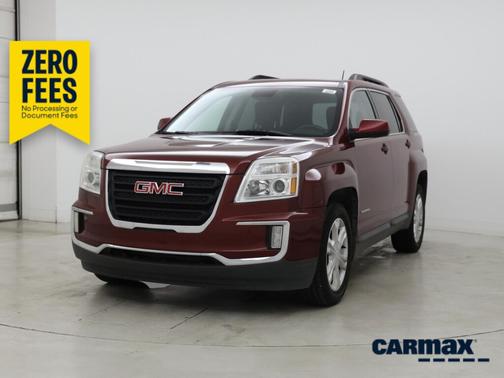 Red 2017 GMC Terrain SLE
