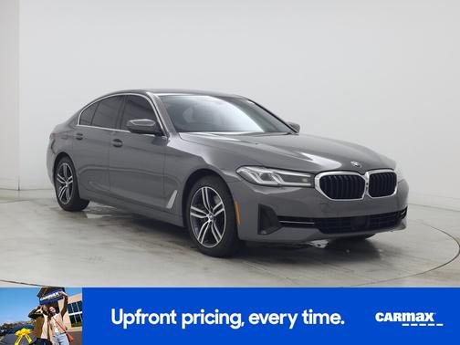 Gray 2021 BMW 540 I
