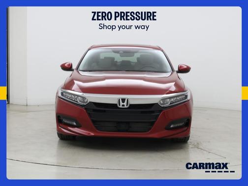 Red 2018 Honda Accord EX-L
