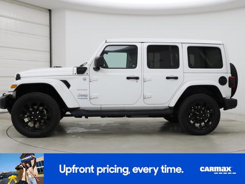 White 2021 Jeep Wrangler Unlimited 4xe Unlimited Sahara