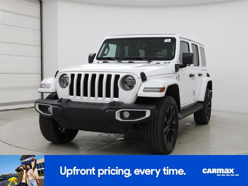 White 2021 Jeep Wrangler Unlimited 4xe Unlimited Sahara