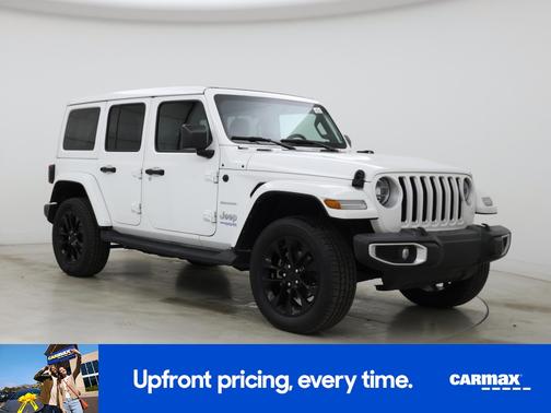 White 2021 Jeep Wrangler Unlimited 4xe Unlimited Sahara