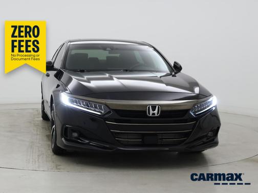 Black 2021 Honda Accord Sport