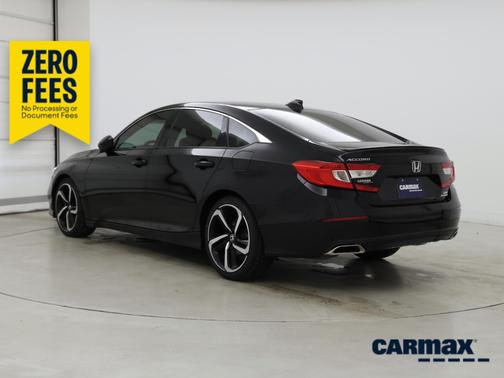 Black 2021 Honda Accord Sport