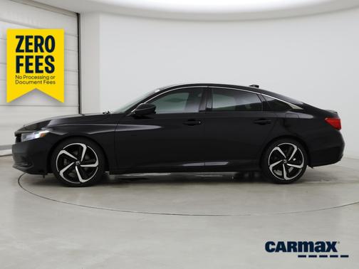 Black 2021 Honda Accord Sport