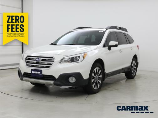 White 2015 Subaru Outback Limited