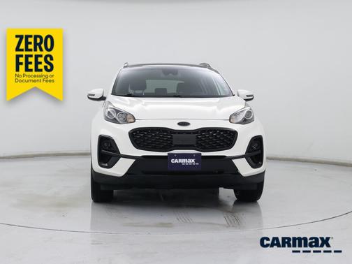 White 2022 Kia Sportage Nightfall