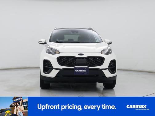 White 2022 Kia Sportage Nightfall