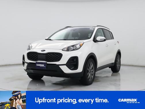 White 2022 Kia Sportage Nightfall