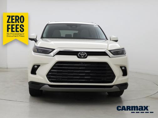 White 2024 Toyota Grand Highlander Limited