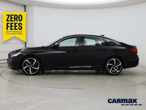 Black 2022 Honda Accord Sport