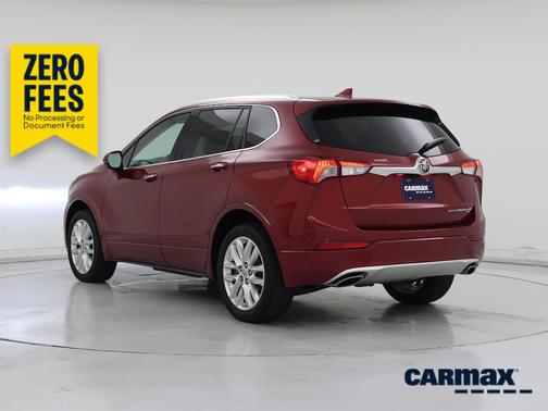 Red 2019 Buick Envision Premium