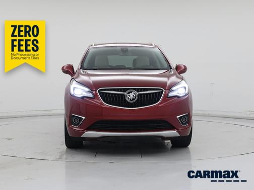 Red 2019 Buick Envision Premium