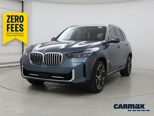 Blue 2024 BMW X5 xDrive40i