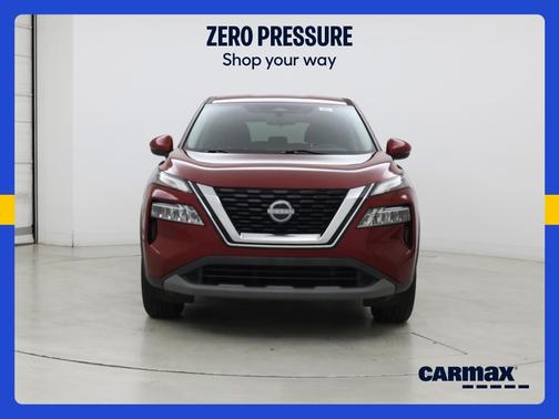 Red 2022 Nissan Rogue SV