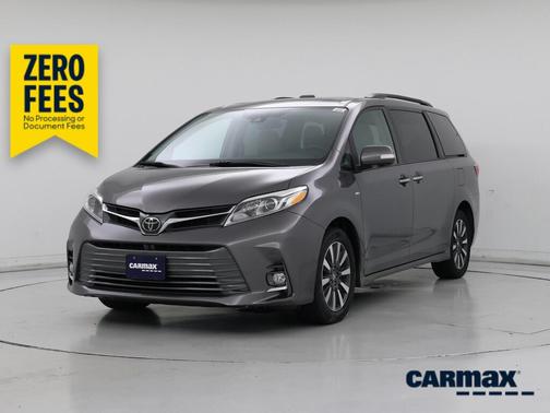 Gray 2019 Toyota Sienna Limited Premium