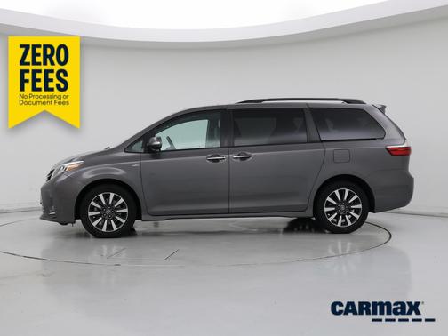 Gray 2019 Toyota Sienna Limited Premium