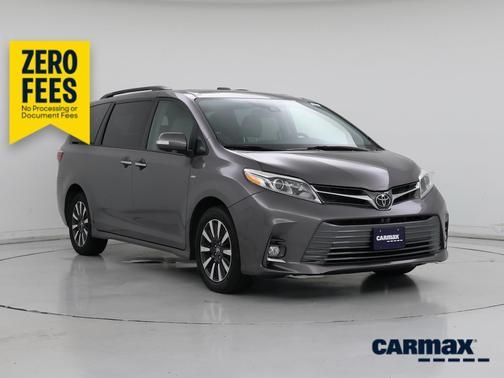 Gray 2019 Toyota Sienna Limited Premium