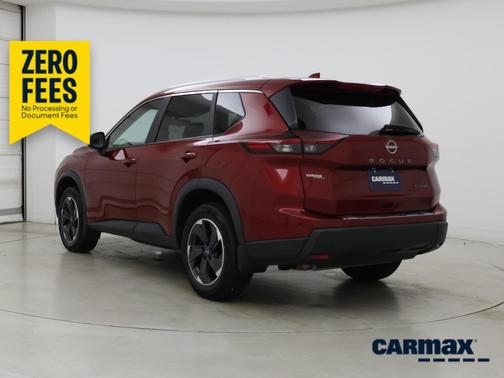Red 2024 Nissan Rogue SV