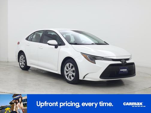 White 2023 Toyota Corolla LE