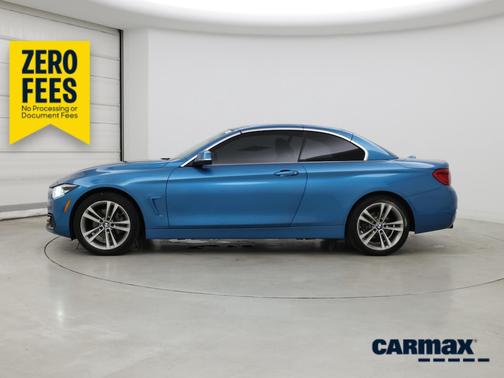 Blue 2018 BMW 430 I xDrive