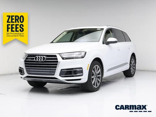 White 2018 Audi Q7 Prestige