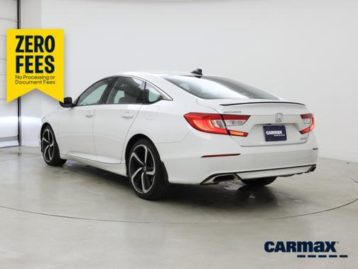 White 2021 Honda Accord Sport