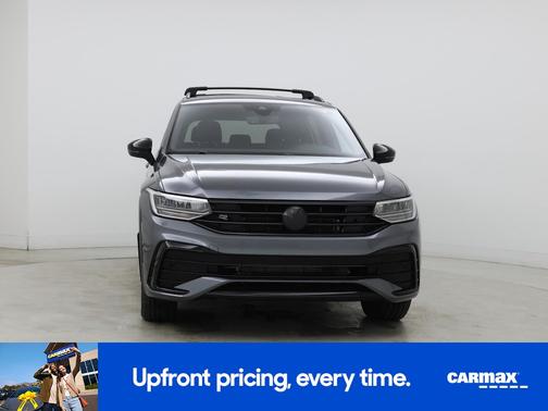 Gray 2022 Volkswagen Tiguan SE R-Line Black