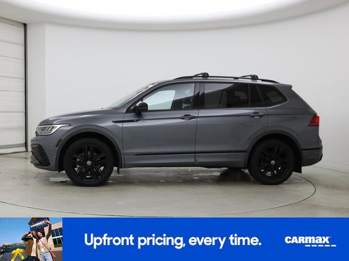 Gray 2022 Volkswagen Tiguan SE R-Line Black