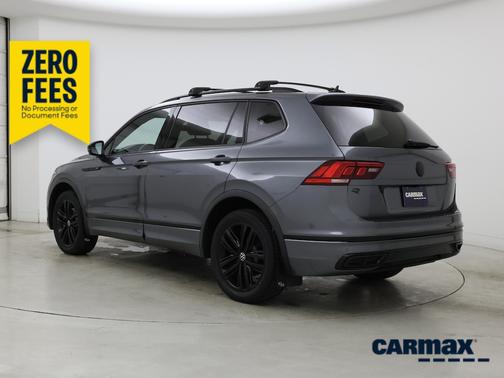 Gray 2022 Volkswagen Tiguan SE R-Line Black