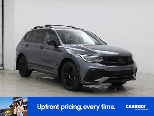 Gray 2022 Volkswagen Tiguan SE R-Line Black