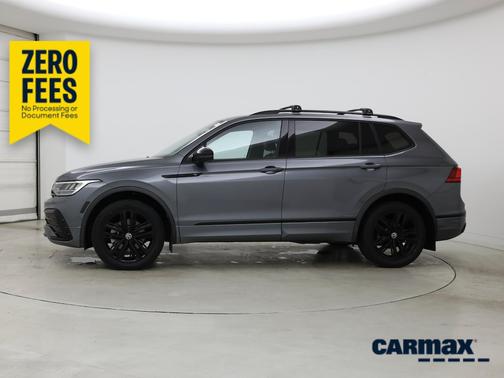 Gray 2022 Volkswagen Tiguan SE R-Line Black