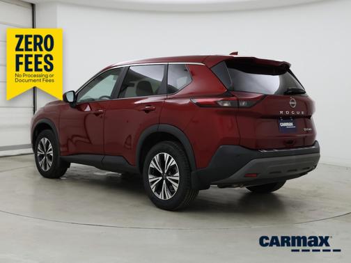Red 2023 Nissan Rogue SV