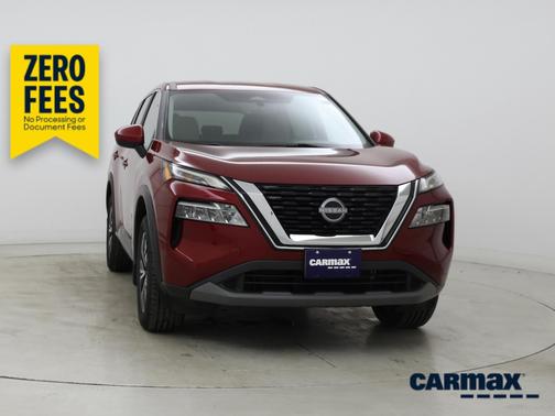 Red 2023 Nissan Rogue SV