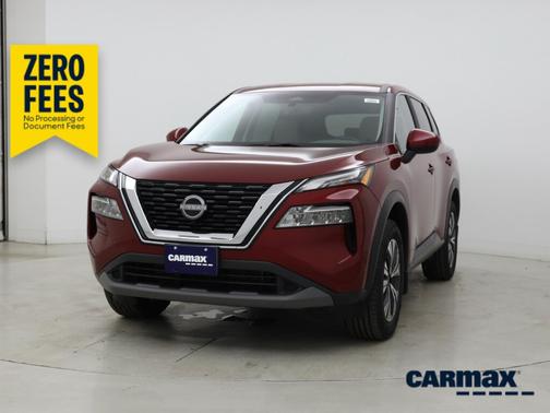 Red 2023 Nissan Rogue SV